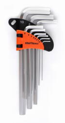 Kraft & Dele Set chei imbus 1, 5-10 9buc 60453 (KD11932) Cheie imbus