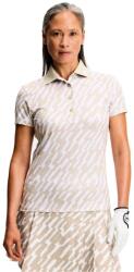 J. Lindeberg Tricou pentru femei J. Lindeberg Tour Tech Print Polo Oak Island Fossil M