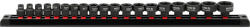 TOYA Gépi dugókulcs készlet fali tartóval 19 részes 3/8" 6-24 mm (YT-10249)