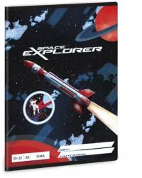 Ars Una Explorator Spațial: Caiet simplu - format A5 (53615527)