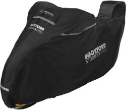 Oxford Stormex ProOxford Stormex Pro motorkerékpár ponyva (hátsó dobozhoz kialakított résszel) fekete - motozem - 59 510 Ft