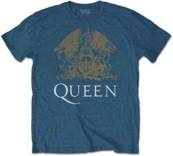 Queen Crest Indigo Blue XL Ing (<![CDATA[QUTS22MIB04]]>)