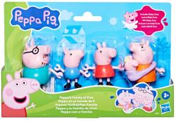 Peppa Pig Set de joaca cu 5 figurine Peppa Pig, Peppas Family, G0506 Figurina
