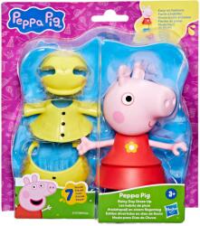 Peppa Pig Set figurina cu accesorii fashion, Peppa Pig, Rainy Day Dress-Up, G1757 Figurina