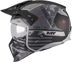 MT Helmets Casca MT Helmets - Adventure, gri/negru mat, ECE 22.06 (1327D21B220)