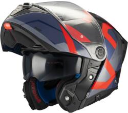 MT Helmets Casca MT Helmets Atom 2 SV Dexter - Flip-up, rosu albastru, ochelari soare incluși, ECE 22.06 (1335C95B1510)