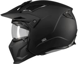 MT Helmets Casca MT Helmets Streetfighter SV S Pure - Adventure, negru mat, Ochelari soare incluși, ECE 22.06 (132700PA120)