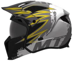 MT Helmets Casca MT Helmets Streetfighter SV S Tackle - Adventure, gri mat, Ochelari soare incluși, ECE 22.06 (1327C55B220)