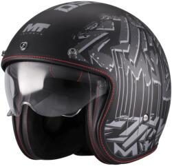 MT Helmets Casca MT Helmets Le Mans 2 S SV Dystopic - Open face, mat, Ochelari soare incluși, ECE 22.06 (1339D02B1220)
