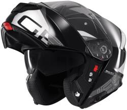 MT Helmets Casca MT Helmets Genesis SV Atempo - Flip-up, negru gri, Ochelari soare incluși, ECE 22.06 (1347C24121)