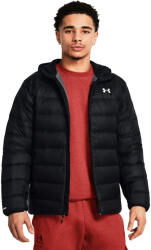 Under Armour Legend Down Hooded Jacket Black / Black / White Férfidzseki XL