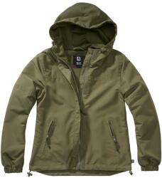 Brandit Summer Windbreaker Frontzip női kabát - Olive - L (2586279)