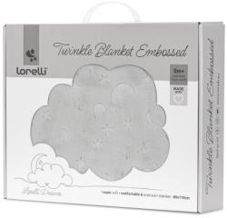 Lorelli Dombornyomott polár takaró 80x110cm - Grey