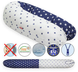 Scamp szoptatós párna univerzális pamut Manhattan White Blue SZPE239 - vital24