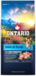 ONTARIO Senior All Breeds Monoprotein Turkey & Sweet Potatoes 12kg