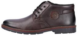 Rieker Ghete barbati, maro, casual, piele naturala, imblanite, cu toc, Rieker 15339-25-Maro (Marime: 40) (15339-25-Maro-40)