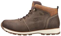 Rieker Ghete barbati, maro, casual, piele ecologica, impermeabile, cu talpa joasa, Rieker F5730-25-Maro (Marime: 41) (F5730-25-Maro-41)