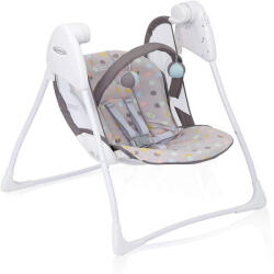 Graco elektromos hinta Baby Delight Confetti Grey - vitalcafe