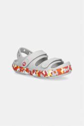 Crocs gyerek szandál CROCBAND CRUISER GLOW CONFETTI BAND SANDAL K - szürke 36/37
