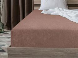  Cearsaf frote MOLTON maro inchis 90 x 200 cm