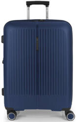 Gabol Brooklyn 4 kerekes bővíthető trolley bőrönd 75 cm (GA-1239L-Sotetkek)