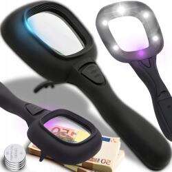 RETOO Nagyító Led Háttérvilágítással Olvasáshoz Háttérvilágítással Zoom X3 (Lupa klasyczna z podświetleniem E645)
