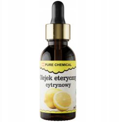 Pure Chemical Citrom Illóolaj Természetes Energetizáló Adalékanyagok Nélkül 30ml (OLEJEK CYTRYNOWY NATURALNY 30 ml)