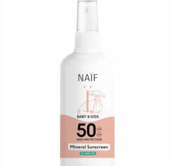 Naif Baby & Kids Mineral Sunscreen Spf 50 100 ml napozó spray
