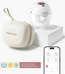 Momcozy Pompa de san Momcozy Hands-free M5 Smart Red, control prin aplicatie (MOM-BP380-MR70000B00106-C)