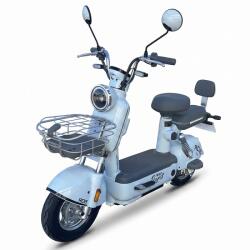RDB Scuter Electric RDB PARIS 600W fara permis 48V 20Ah 25km/h albastru (RDB-PARIS-Albastru) - motosape-motocoase