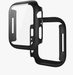 Hoco WS3 - Rama Protecție cu Folie Integrată pentru Apple Watch Series 7/8 - PC + Sticlă - 41mm - Culori: Roșu, Negru, Bleumarin, Carbon (WS3)