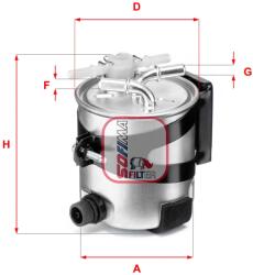 SOFIMA Filtru combustibil SOFIMA S 5418 GC (S 5418 GC)