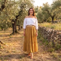 Ie Traditionala Fusta Scurta cu cordon - Diferite Culori