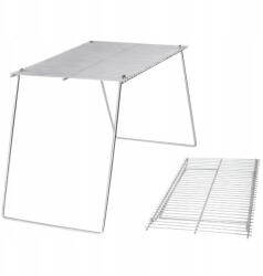 Fox Összecsukható tűzrakó grill Turista grill Fox Kültéri Acél 38x25 cm (33640)