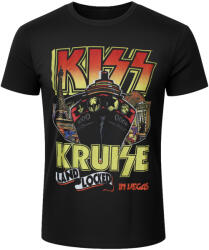 NNM tricou bărbați Kiss - Kiss Kruise Las Vegas - Black - 52151800