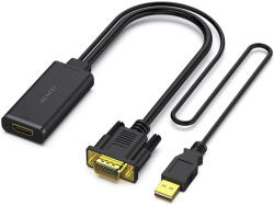 BENFEI VGA-HDMI 1080P átalakító hanggal fekete (161058)