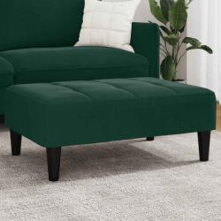 vidaXL Taburet, verde închis, 77x55x31 cm, catifea GartenMobel Dekor (4007368)
