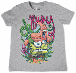 HYBRIS детска тениска SpongeBob Squarepants - Oh Boy Grey - HYBRIS - NIC-12-SB011-DTG-HG