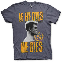 HYBRIS мъжка тениска Rocky - If He Dies He Dies NH - HYBRIS - MGM-1-ROCK005-H13-13-NH