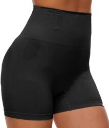 CheChury Pantaloni Scurti Modelatori cu Talie Inalta, Fara Cusaturi, Efect Push-Up, Control Abdomen, Boyshort Shapewear, Negru, CheChury, 3XL 4XL