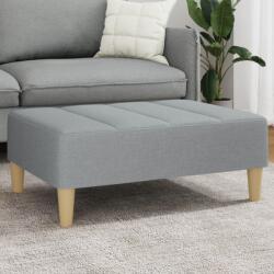 vidaXL Taburet, gri deschis, 77x55x31 cm, material textil GartenMobel Dekor (4007389)
