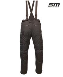 SM Racewear Pantaloni moto textili SM Racewear MeshTech - Barbati - Vara - Ventilati si Impermeabili - Protectii CE - Negru Neon (PTM056-MN)