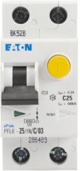 Eaton Intrerupator Diferential 25A 1P+N C 6KA 300MA PFL6 (PFL6)