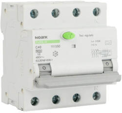 Noark Diferențial RCBO 3P+N 16A 30mA 6kA curba B - NOARK | 111498 (111498)