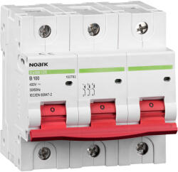 Noark Mini-întreruptoare automate Ex9B125 3P C100A, 102792, Noark (102792)