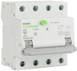 Noark Diferențial RCBO 3P+N 16A 300mA 6kA curba C - NOARK | 111522 (111522)