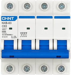 Chint Intrerupator automat 6A 4P 6KA C6, Chint (814246)