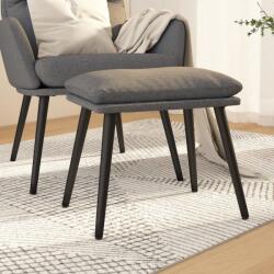 vidaXL Taburet, gri deschis, 45x29, 5x35 cm, material textil GartenMobel Dekor (341493)