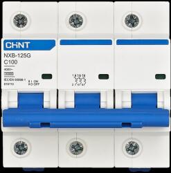 Chint Intrerupator automat 100A 3P 10kA C, Chint (816141)