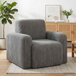 vidaXL Fotoliu Gri deschis cord GartenMobel Dekor (42042440)